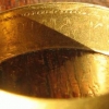 Kraljevina Jugoslavija Vintage Serbian Brass Coin Wedding Ring